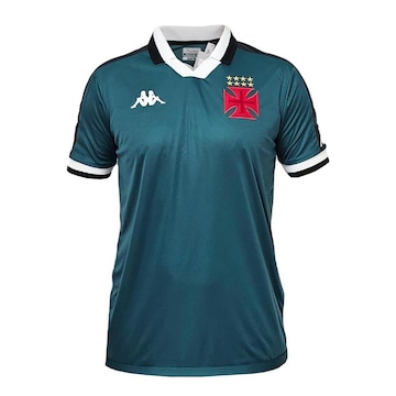 Camisa Vasco da Gama Kappa 2024 Goleiro Petróleo - Masculina