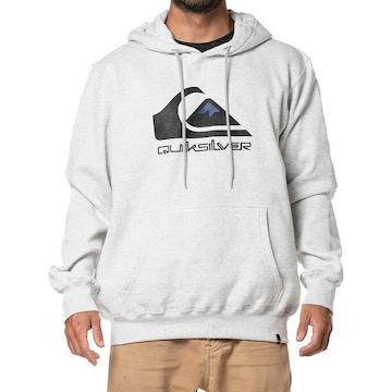 Blusão de Moletom Quiksilver Canguru Full Logo 280G - Masculino