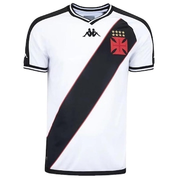 Camisa Kappa Vasco Away Ii 2024 - Infantil