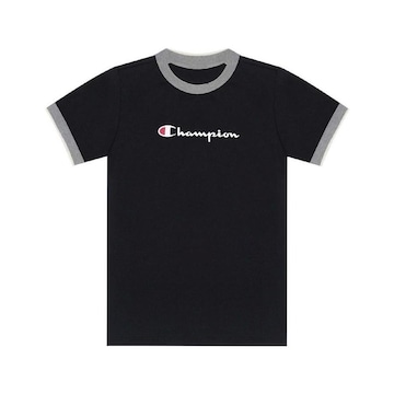 Camiseta Champion Malhão C Logo - Infantil