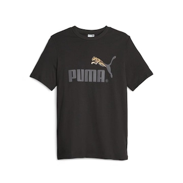 Camiseta Puma Classics No.1 Logo - Unissex