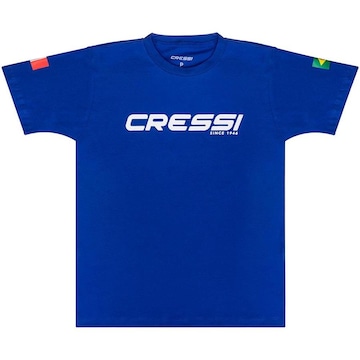 Camiseta de Algodão Cressi Lisa - Masculina