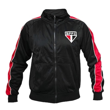 Jaqueta São Paulo F.C Clouds Tricolor Braziline - Masculina