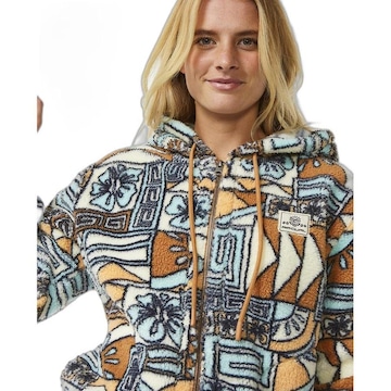 Blusão de Moletom Rip Curl Block Party Printed - Feminino