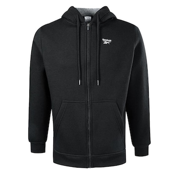 Jaqueta com Capuz Reebok Logo - Masculina