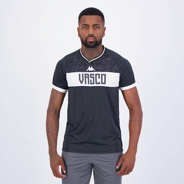 Camisa do Vasco Supporter New Kappa - Masculina