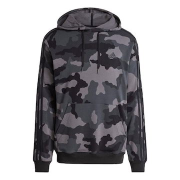 Blusão de Moletom com Capuz adidas Camo Hd - Masculino