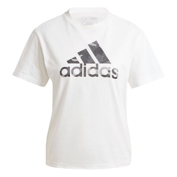 Camiseta adidas Estampada Camo - Feminina