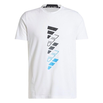 Camiseta adidas Estampada Logo Aeroready Designed For Training - Masculina