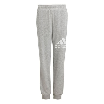 Calça adidas Algodão Essentials Regular Fit Big Logo - Infantil