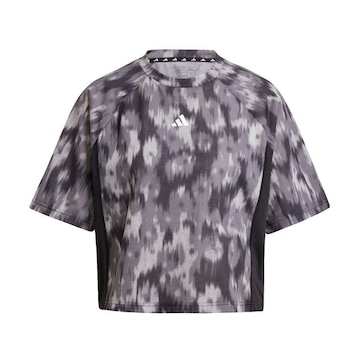 Camiseta adidas Estampada Train Essentials Flower Tie-Dye - Feminina