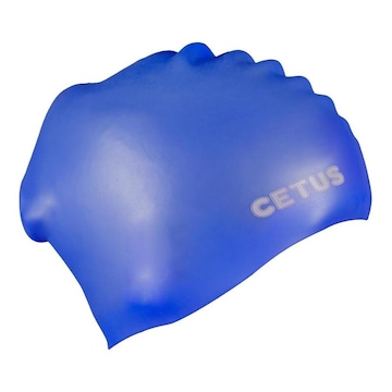 Touca de Silicone para Natação Cetus Hair