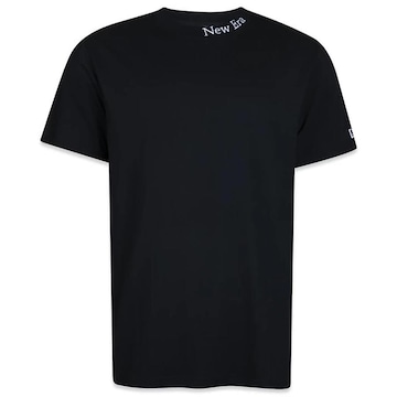 Camiseta New Era Masculina Core Bordada