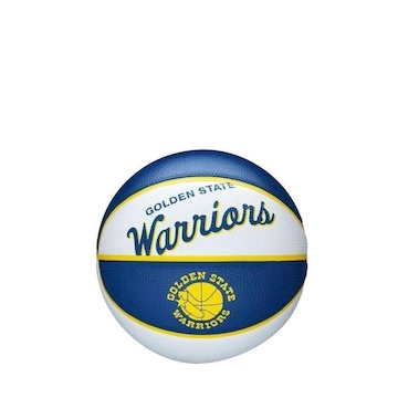 Mini Bola Basquete Wilson Nba Retro Warriors