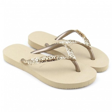 Chinelo Havaianas Kids Slim Glitter II - Infantil