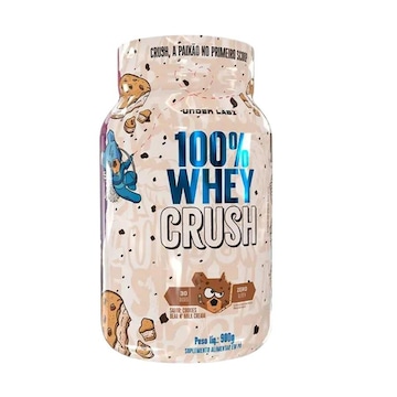 Whey Protein 100% Whey Crush Concentrada 900Gr Sabor Cookies Under Labz