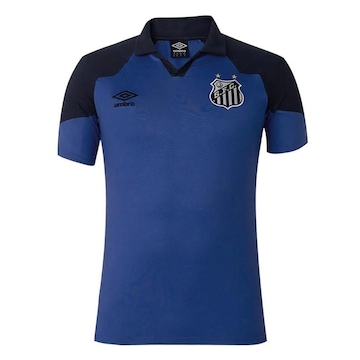 Camisa Polo do Santos 2023 Umbro Viagem - Masculina