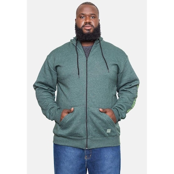 Blusão de Moletom com Capuz Hd Plus Size Fashion Basic Odre - Masculino