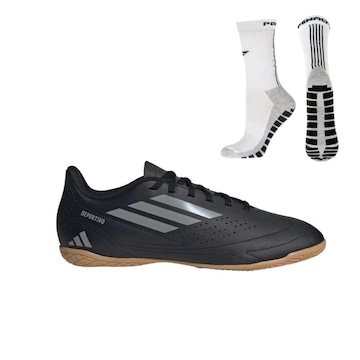 Chuteira Futsal adidas Deportivo Iii + Meia Antiderrapante - Adulto