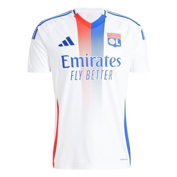 Camisa 1 Olympique Lyonnais 24/25 adidas - Masculina