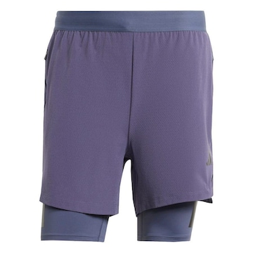 Shorts adidas Treino 2 Em 1 Power - Masculino