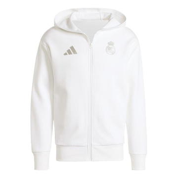 Jaqueta com Capuz adidas Hino Real Madrid - Masculina