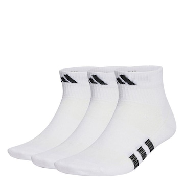 Kit de Meias Cano Médio adidas Performance com 3 Pares - Adulto