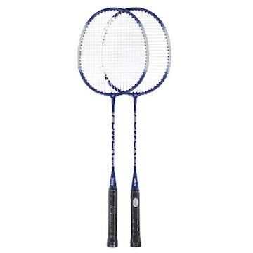 Raquete Badminton Dhs 209 Kit Com 02 Raquetes Colors