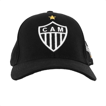 Boné Aba Curva Atlético Mineiro Oficial Logo - Snapback - Adulto