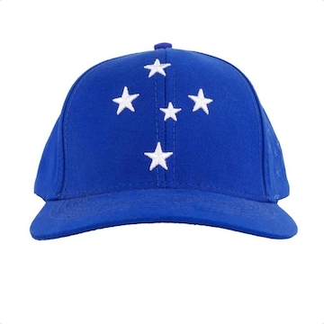 Boné Cruzeiro Oficial Aba Curva Adulto Logo - Snapback - Adulto