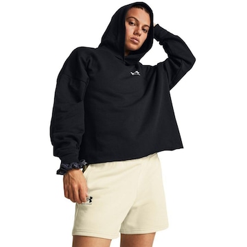 Blusão de Moletom Under Armour Rival Terry Oversized - Feminino