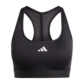 Top adidas Powereact Suporte Médio - Feminino