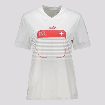 Camisa Puma Suíça Away 2022 - Feminina