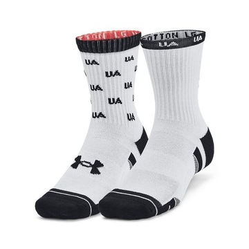 Kit Meias de Treino Under Armour Perfomance Cotton com 2 Pares - Adulto