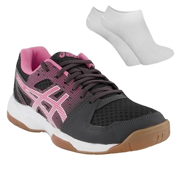 Kit Tênis Asics Gel-Rebound + Par de Meias - Feminino