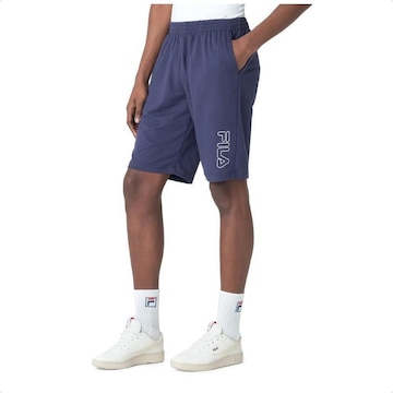 Bermuda Fila Practical Logo Outline Light - Masculina