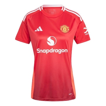 Camisa 1 Manchester United 24/25 adidas - Feminina