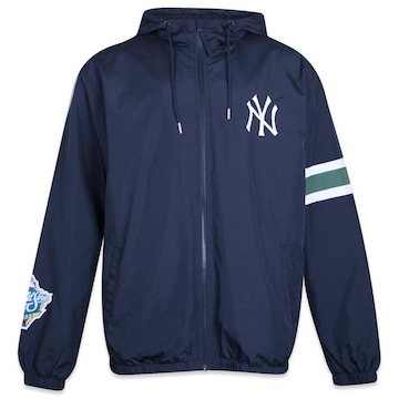 Jaqueta New Era Plus Size Corta Vento Windbreaker New York Yankees Core - Masculina