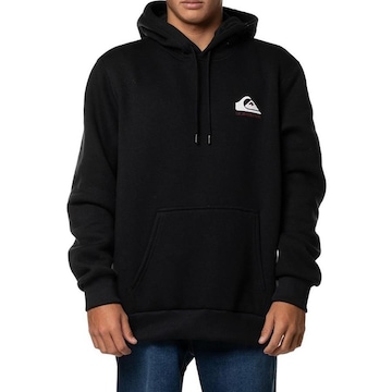 Blusão de Moletom Quiksilver Canguru Omni Logo Fc - Masculino