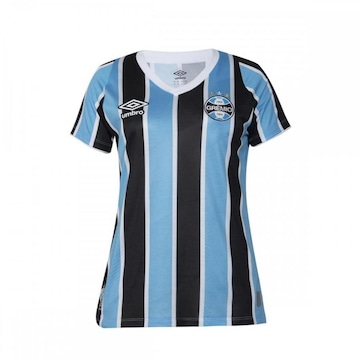 Camisa Umbro Gremio Of 1 2024 Torcedora - Feminina