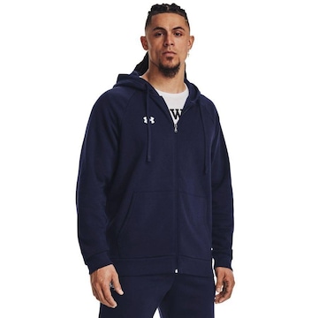 Jaqueta de Moletom Under Armour Rival Fleece Full Zip - Masculina