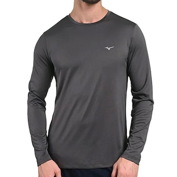 Camiseta Manga Longa Mizuno Treino x - Masculina