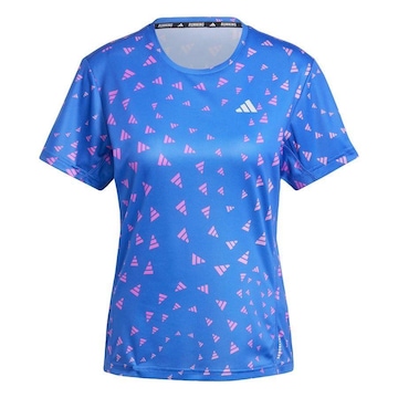 Camiseta adidas Estampada Aeroready - Feminina