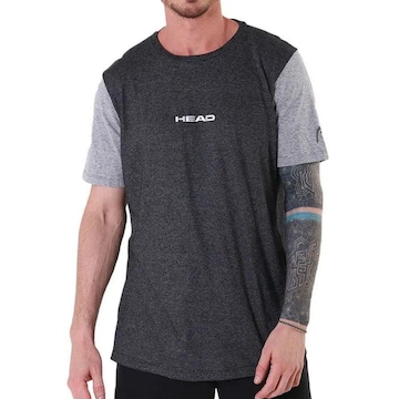 Camiseta Head Sensation Bicolor - Masculina