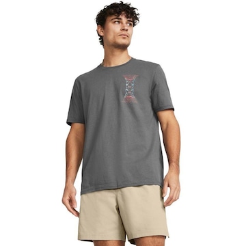 Camiseta Under Armour Dusk To Dawn Skull - Masculina