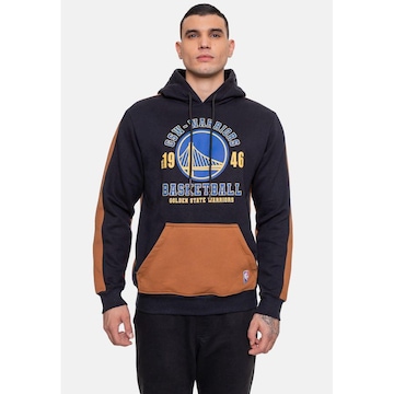 Blusão de Moletom com Capuz Nba Team Town Golden State Warriors - Masculino