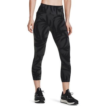 Calça Legging Capri Under Armour Meridian Printed Crop - Feminina