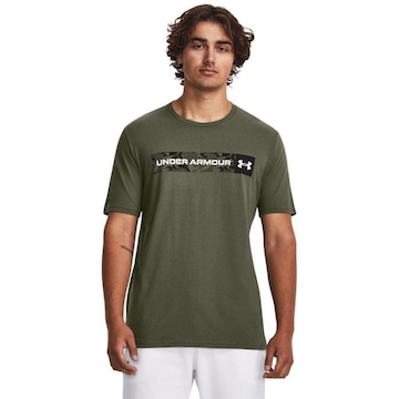 Camiseta Under Armour Chest Stripe - Masculina