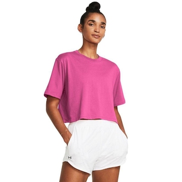 Cropped de Treino Under Armour Campus Boxy - Feminino