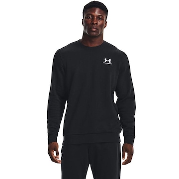 Blusão de Moletom sem Capuz Under Armour Essential Crew - Masculino